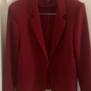 Women's Red Blazer